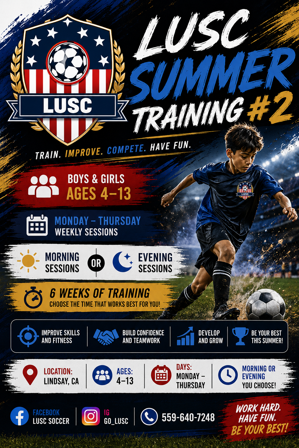 Summer Soccer Training 2026