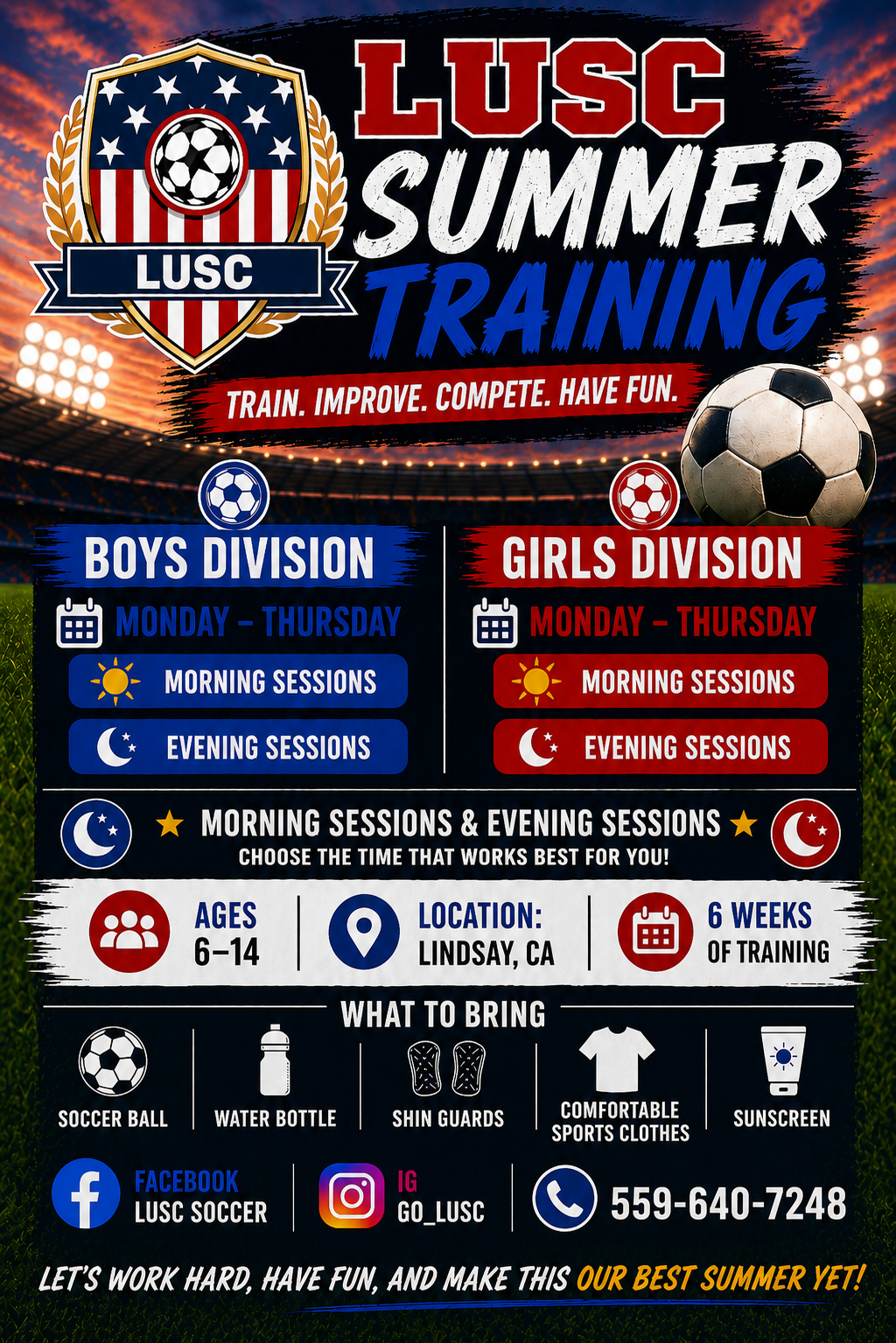 Summer Soccer Training 2026