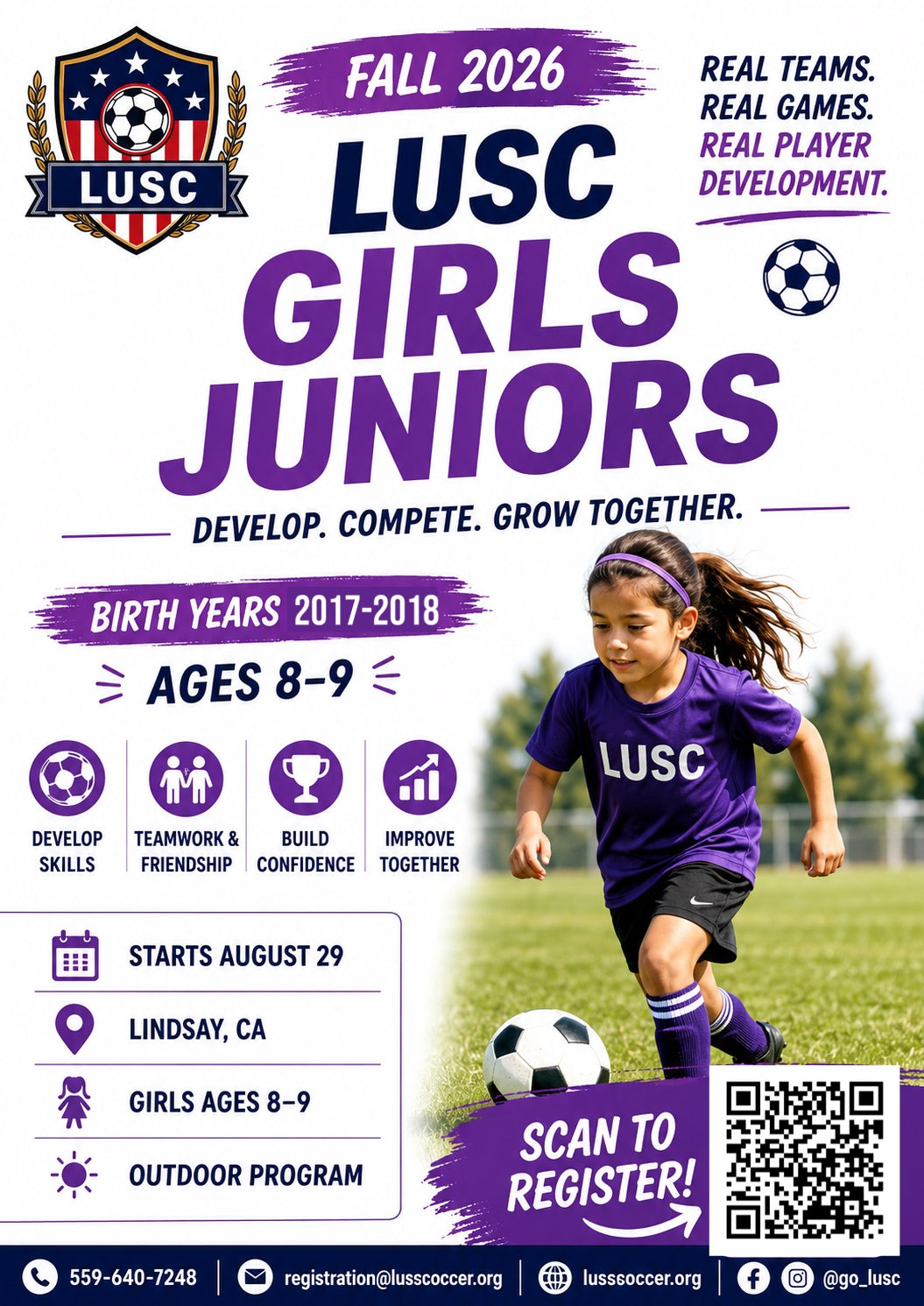 Girls Juniors 8-9