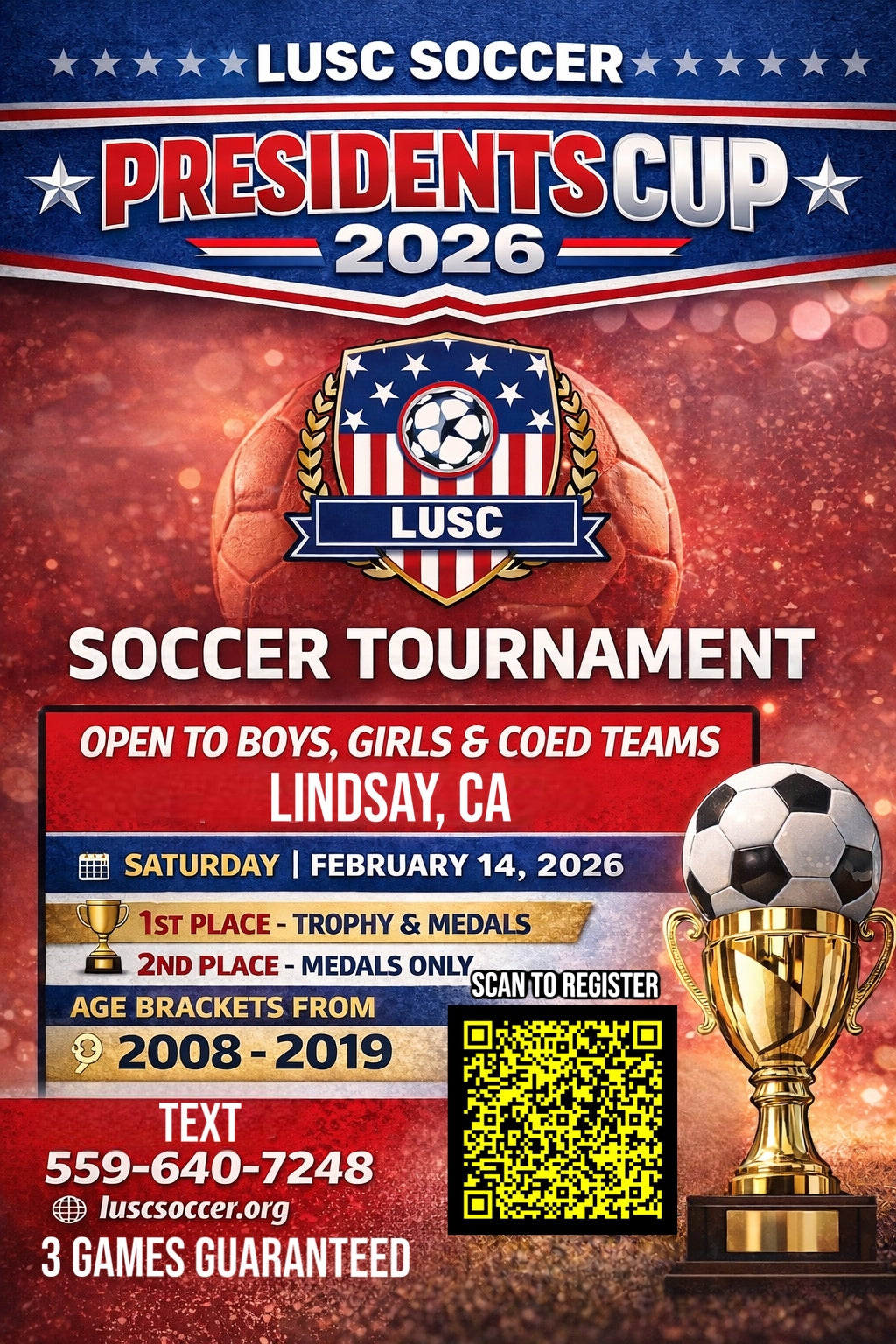 LUSC Soccer Presidents Cup 2026
