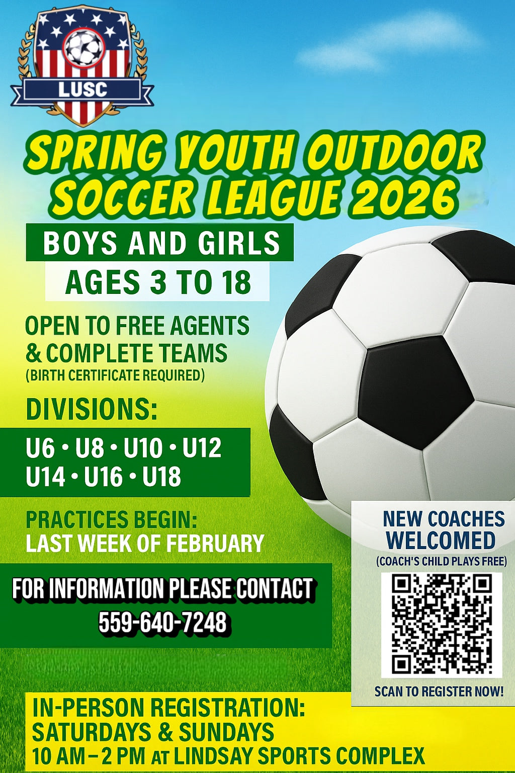 LUSC Spring Outdoor League 2026
