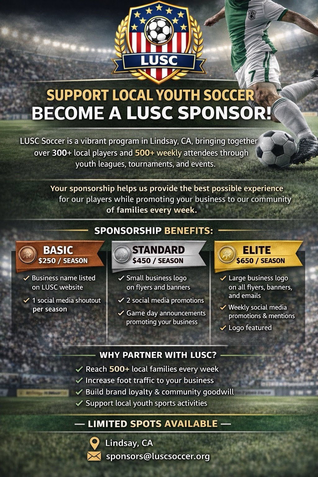 Business Sponsorships