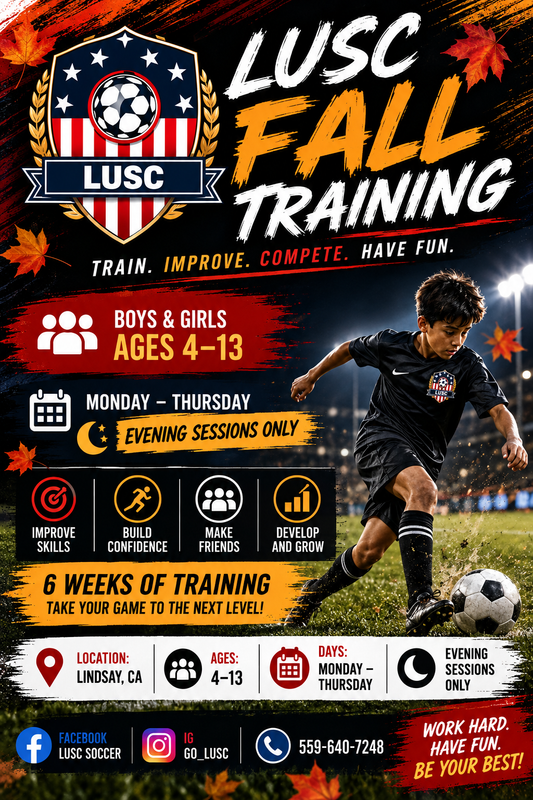 Fall Soccer Training 2026