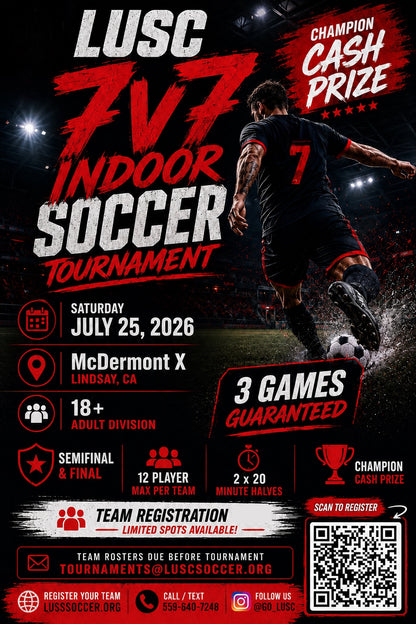 LUSC 7v7 Indoor Soccer Tournament