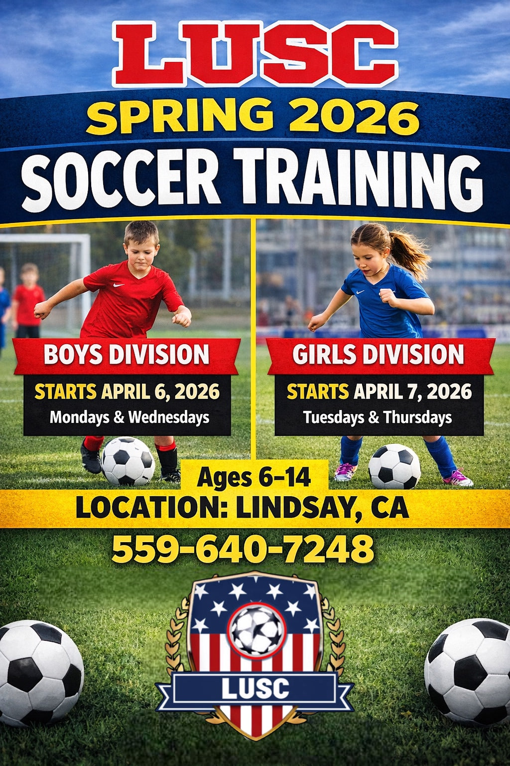 LUSC Spring 2026 Soccer