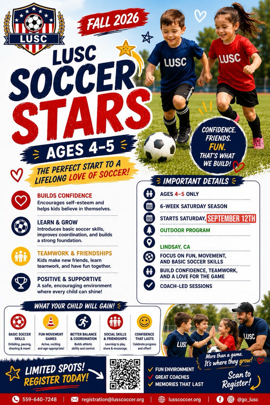 LUSC Soccer Stars 4-5