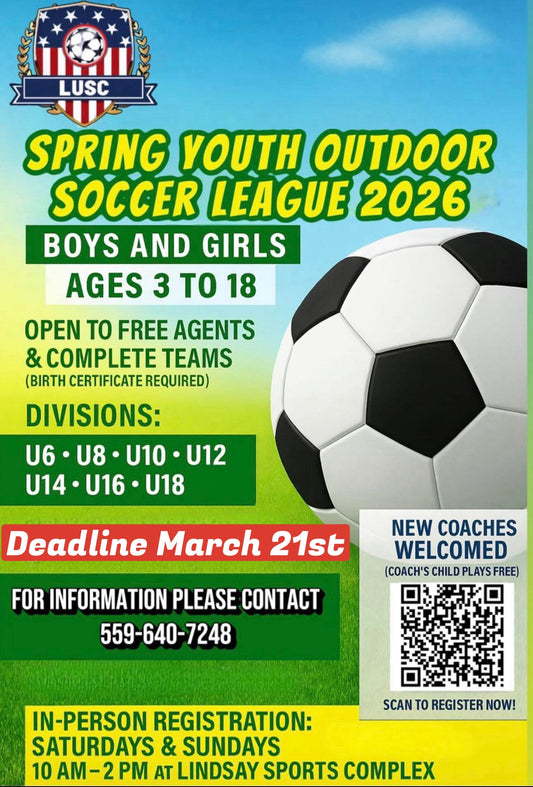 LUSC Spring Outdoor League 2026
