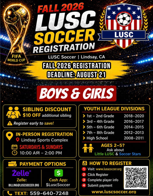 LUSC Fall 2026 Outdoor League