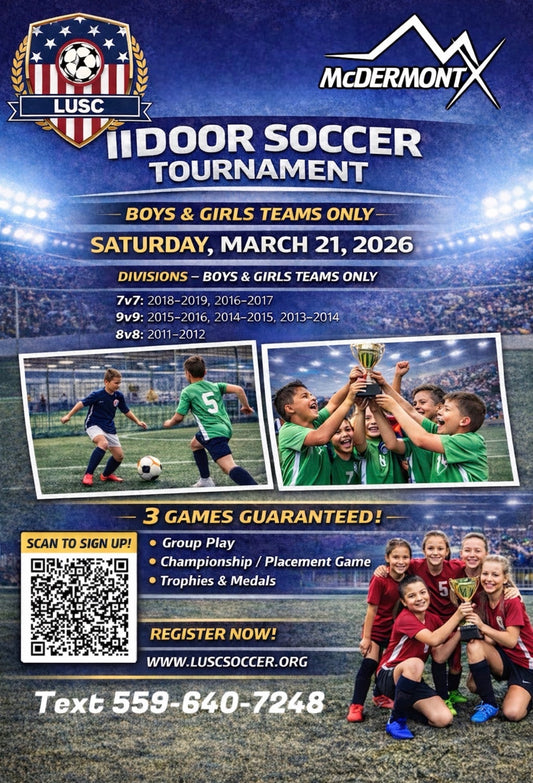 LUSC + McDermont x Spring Indoor Tournament